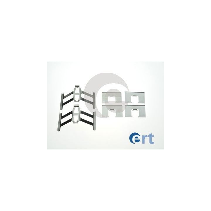 Priedų komplektas, diskinių stabdžių trinkelės ERT 420239