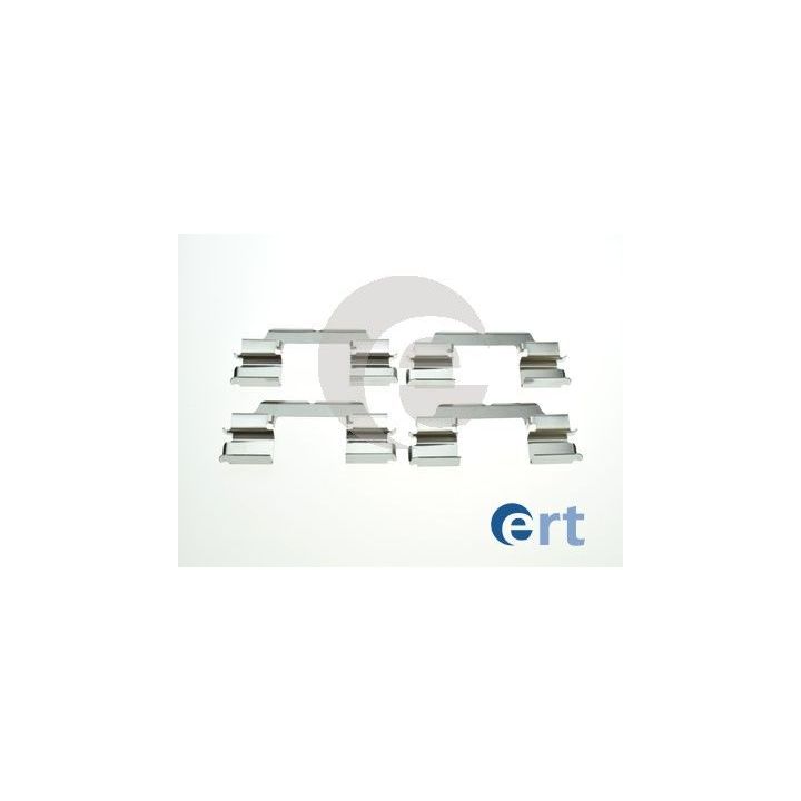 Priedų komplektas, diskinių stabdžių trinkelės ERT 420240