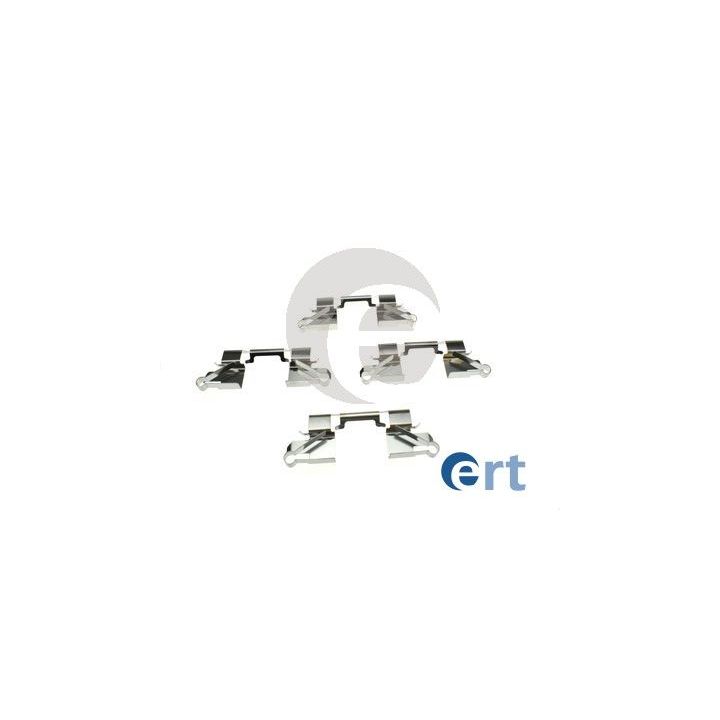 Priedų komplektas, diskinių stabdžių trinkelės ERT 420243