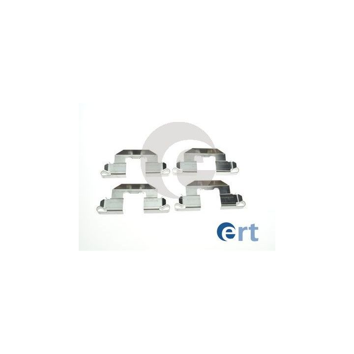 Priedų komplektas, diskinių stabdžių trinkelės ERT 420245