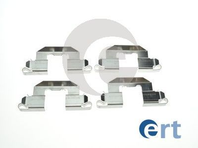 Priedų komplektas, diskinių stabdžių trinkelės ERT 420245