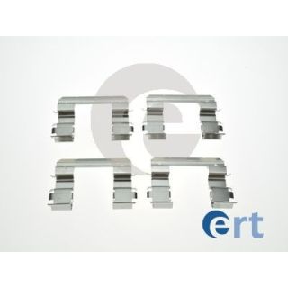 Priedų komplektas, diskinių stabdžių trinkelės ERT 420262