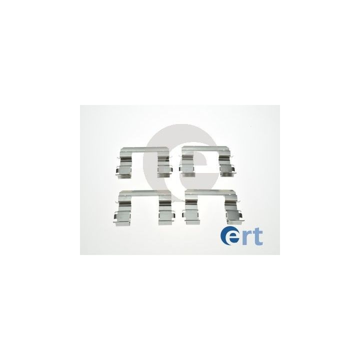 Priedų komplektas, diskinių stabdžių trinkelės ERT 420262