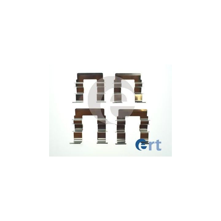 Priedų komplektas, diskinių stabdžių trinkelės ERT 420269