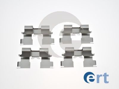 Priedų komplektas, diskinių stabdžių trinkelės ERT 420273