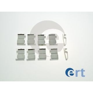 Priedų komplektas, diskinių stabdžių trinkelės ERT 420277