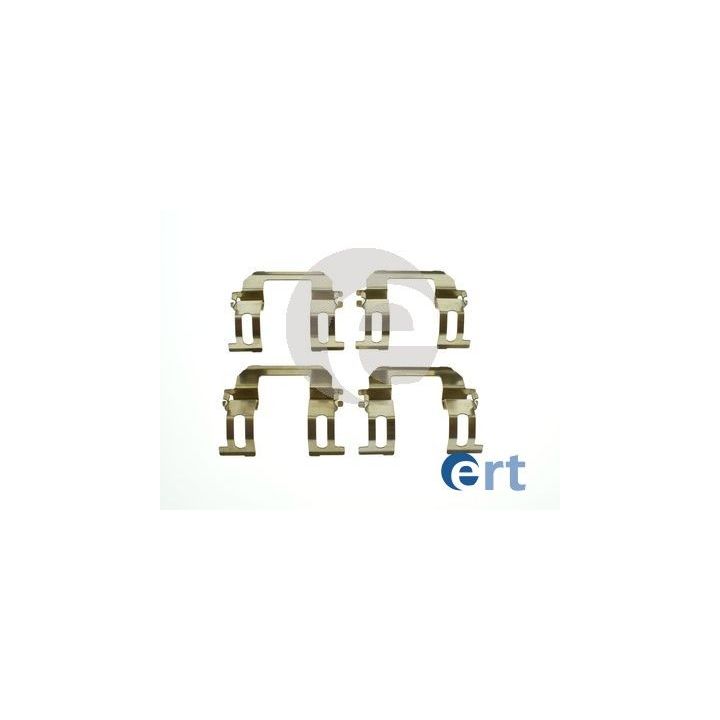 Priedų komplektas, diskinių stabdžių trinkelės ERT 420294