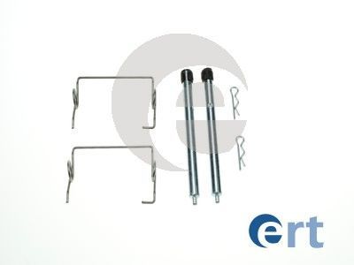 Priedų komplektas, diskinių stabdžių trinkelės ERT 420297