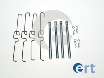 Priedų komplektas, diskinių stabdžių trinkelės ERT 420325