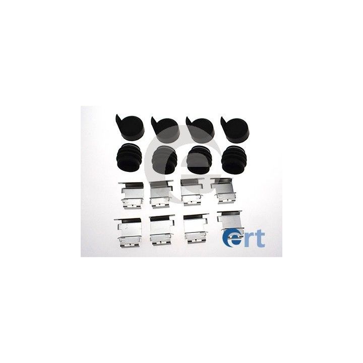 Priedų komplektas, diskinių stabdžių trinkelės ERT 420345