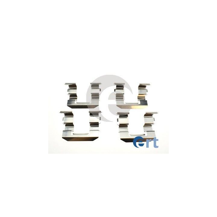 Priedų komplektas, diskinių stabdžių trinkelės ERT 420352