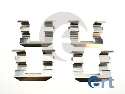 Priedų komplektas, diskinių stabdžių trinkelės ERT 420352