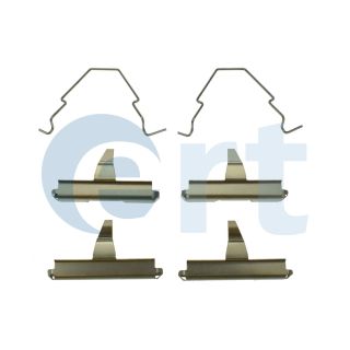 Priedų komplektas, diskinių stabdžių trinkelės ERT 420362