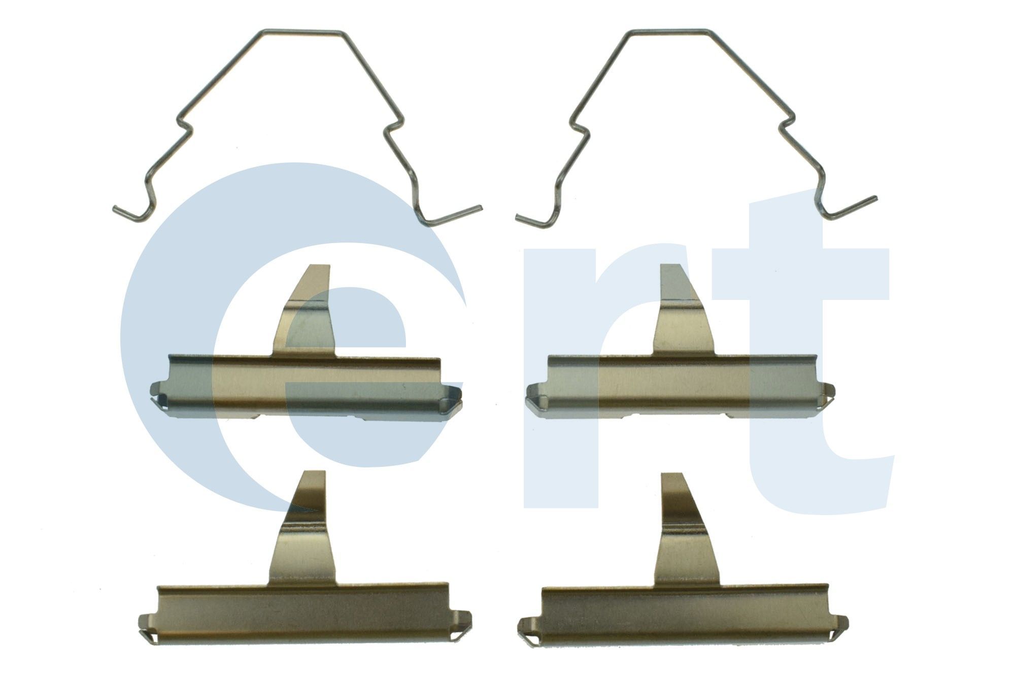 Priedų komplektas, diskinių stabdžių trinkelės ERT 420362