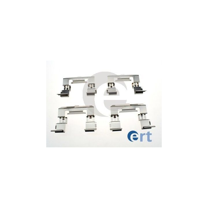 Priedų komplektas, diskinių stabdžių trinkelės ERT 420368
