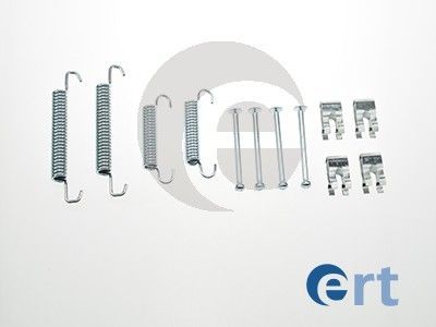 Priedų komplektas, stovėjimo stabdžių trinkelės ERT 310045