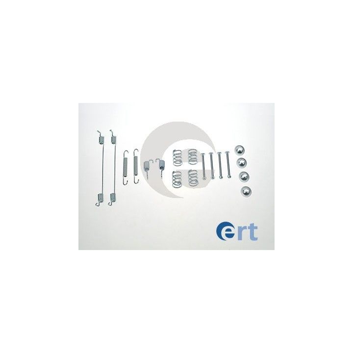 Priedų komplektas, stabdžių trinkelės ERT 310025