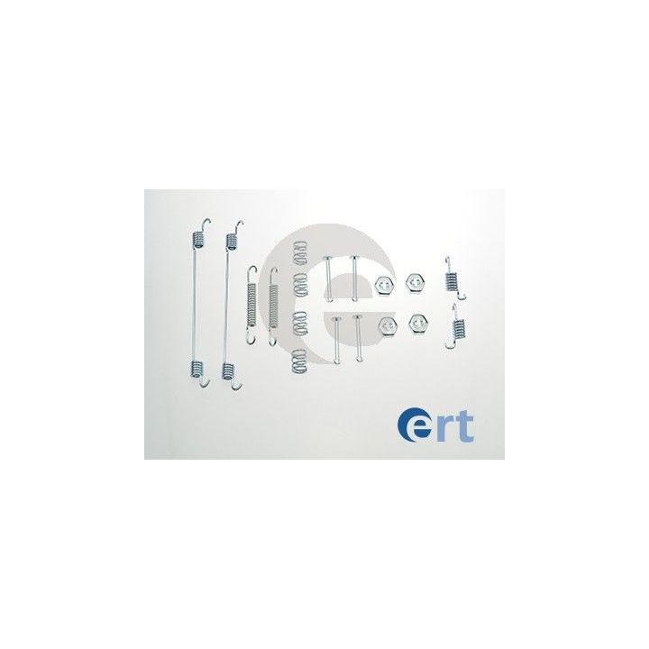 Priedų komplektas, stabdžių trinkelės ERT 310036