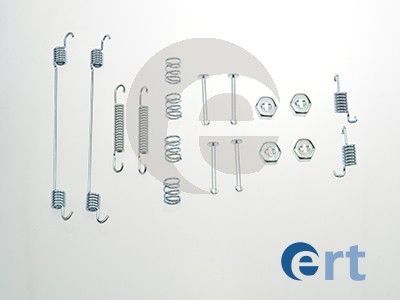 Priedų komplektas, stabdžių trinkelės ERT 310036