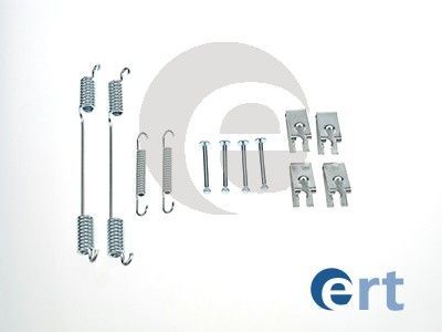 Priedų komplektas, stabdžių trinkelės ERT 310040