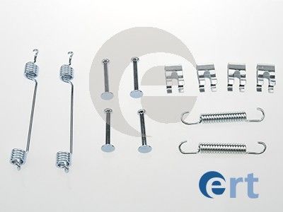 Priedų komplektas, stabdžių trinkelės ERT 310049