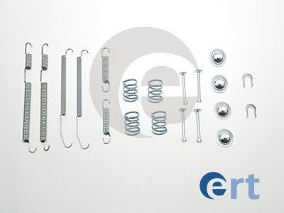 Priedų komplektas, stabdžių trinkelės ERT 310095