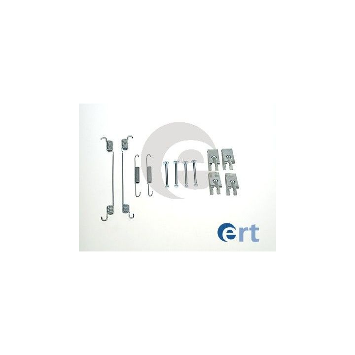Priedų komplektas, stabdžių trinkelės ERT 310108
