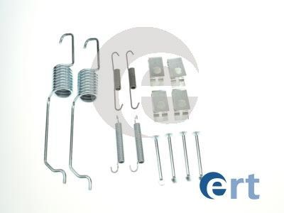 Priedų komplektas, stabdžių trinkelės ERT 310145