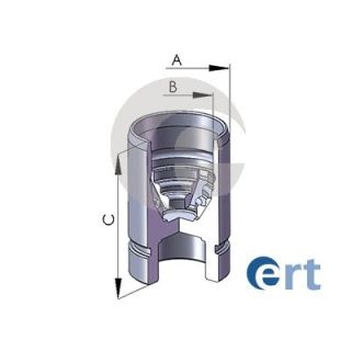 Stūmoklis, stabdžių apkaba ERT 150553-C
