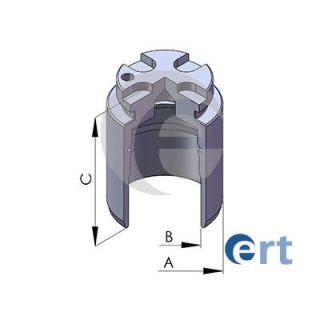 Stūmoklis, stabdžių apkaba ERT 150984-C