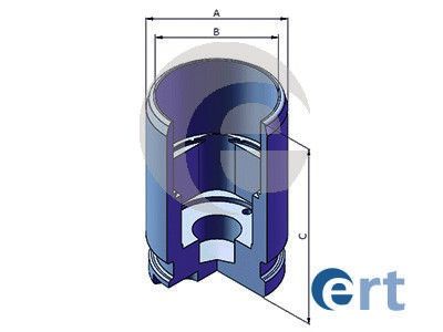 Stūmoklis, stabdžių apkaba ERT 151123-C