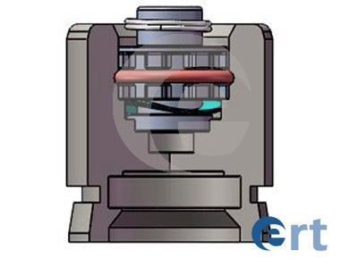 Stūmoklis, stabdžių apkaba ERT 151495K