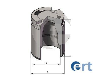 Stūmoklis, stabdžių apkaba ERT 151590-C