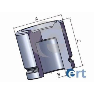 Stūmoklis, stabdžių apkaba ERT 151749-C