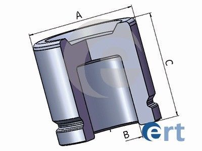 Stūmoklis, stabdžių apkaba ERT 151749-C