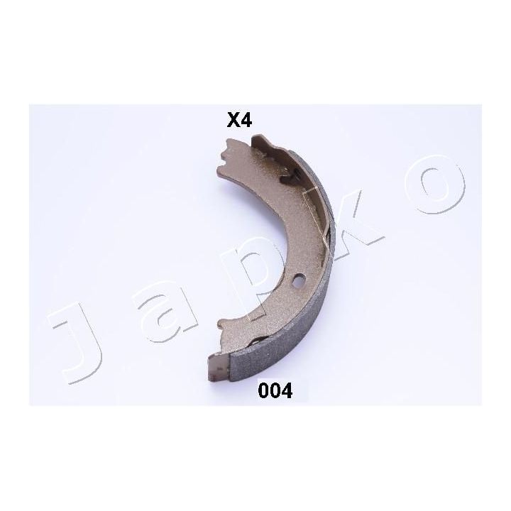 Stabdžių trinkelių komplektas, stovėjimo stabdis JAPKO 55004