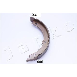 Stabdžių trinkelių komplektas, stovėjimo stabdis JAPKO 55006