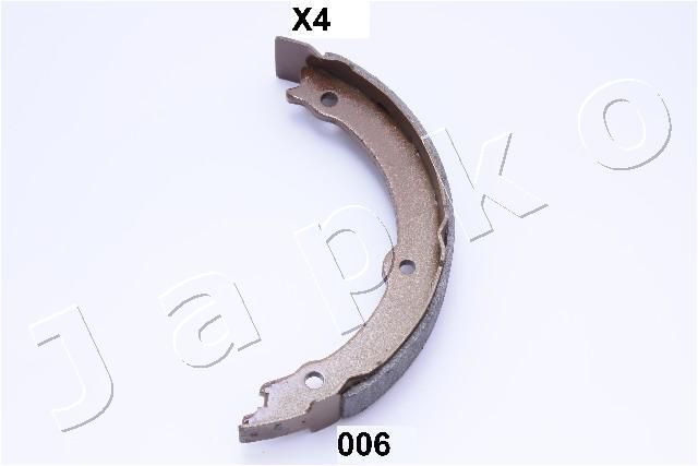 Stabdžių trinkelių komplektas, stovėjimo stabdis JAPKO 55006