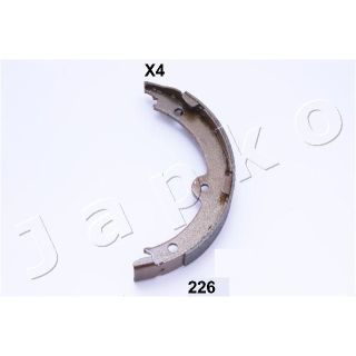 Stabdžių trinkelių komplektas, stovėjimo stabdis JAPKO 55226