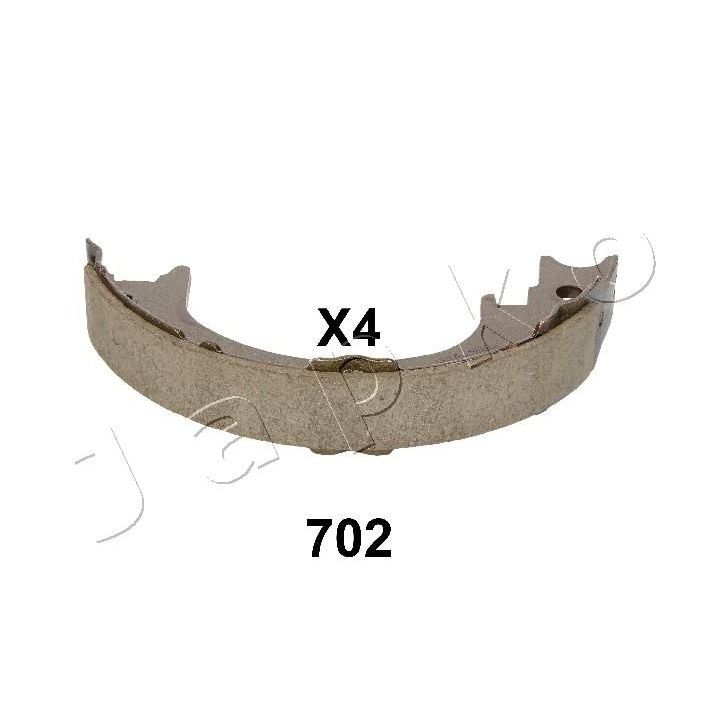 Stabdžių trinkelių komplektas, stovėjimo stabdis JAPKO 55702
