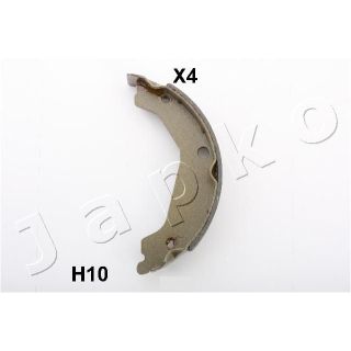 Stabdžių trinkelių komplektas, stovėjimo stabdis JAPKO 55H10