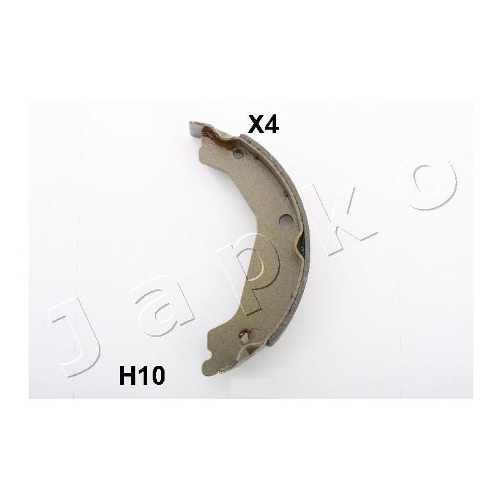 Stabdžių trinkelių komplektas, stovėjimo stabdis JAPKO 55H10