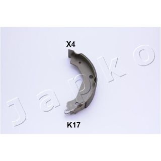 Stabdžių trinkelių komplektas, stovėjimo stabdis JAPKO 55K17