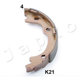 Stabdžių trinkelių komplektas, stovėjimo stabdis JAPKO 55K21