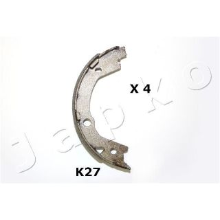 Stabdžių trinkelių komplektas, stovėjimo stabdis JAPKO 55K27