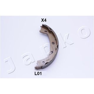 Stabdžių trinkelių komplektas, stovėjimo stabdis JAPKO 55L01