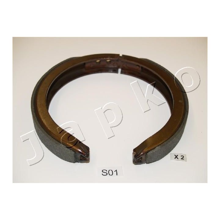 Stabdžių trinkelių komplektas, stovėjimo stabdis JAPKO 55S01