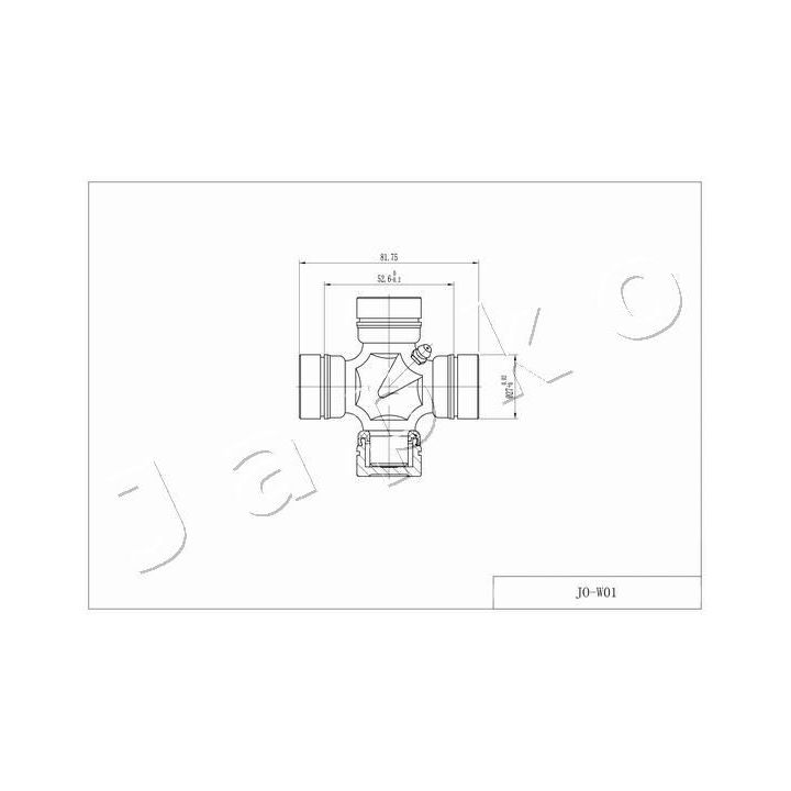 Jungtis, kardaninis velenas JAPKO 66W01
