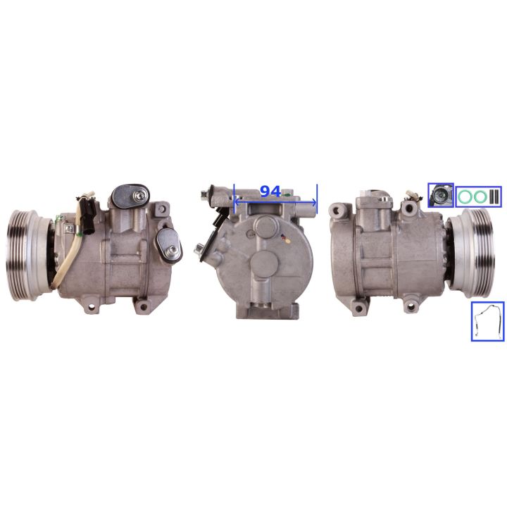 Kompresorius, oro kondicionierius DRI 700510766