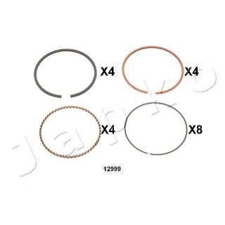 Stūmoklio žiedas JAPKO 412999J